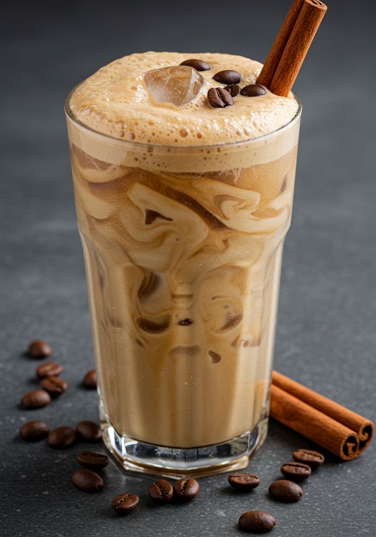 Frappe de café