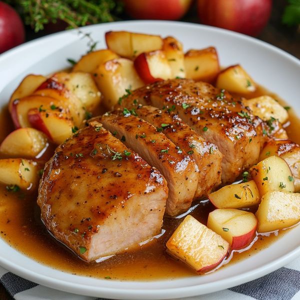 Lomo en miel de mostaza