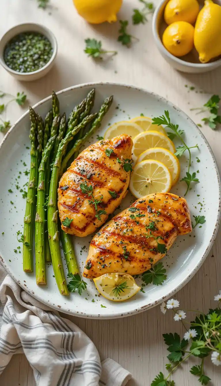 Pollo al Limón y Tomillo